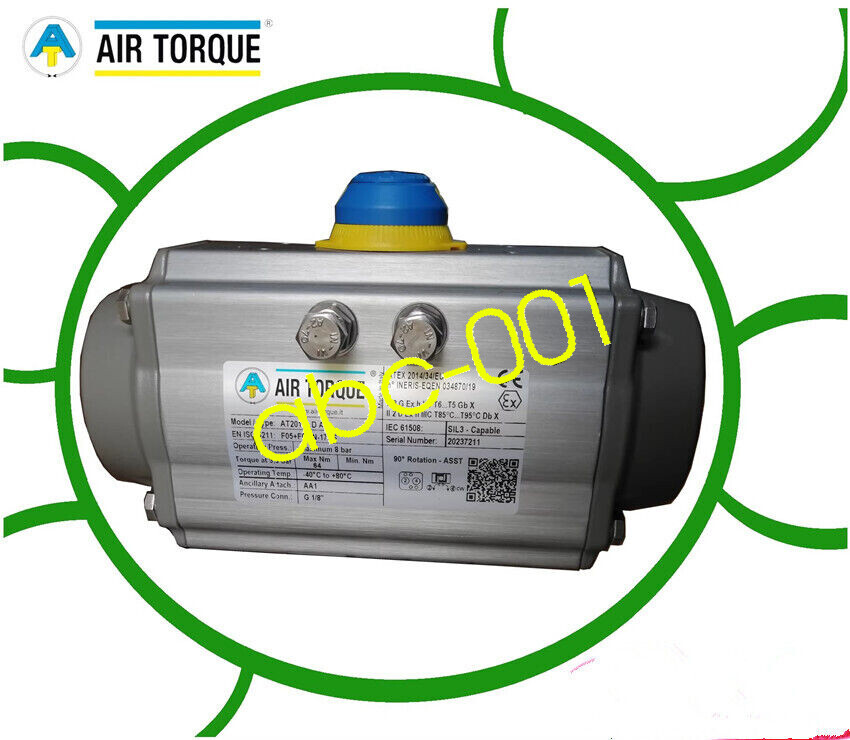 1pcs New AIR TORQUE Valve Pneumatic Actuators AT201U DA F05+F07-N-17DS DHL/FedEx