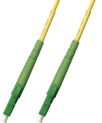 2M Singlemode Simplex Fiber Optic Cable 9/125 LC APC Patch Cable Patch Cord