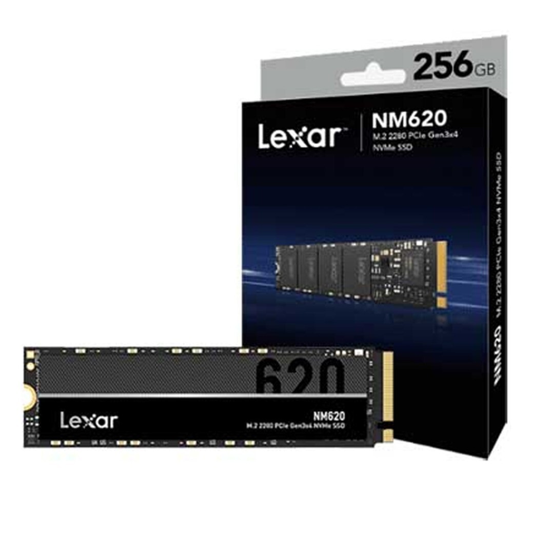 Lexar Internal SSD LNM620 256GB M.2 2280 NVME PCIe3 3300Mb/s LNM620X256G-RNNNG