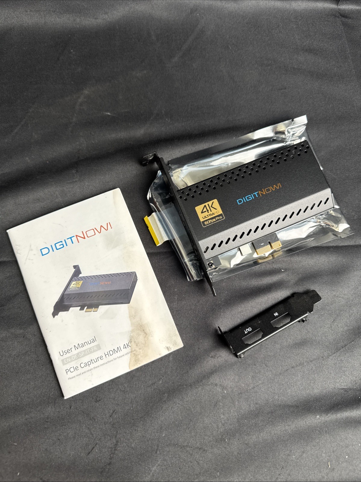 DIGITNOW  4K PCIe capture card 4K at 60Hz, 4K 30Hz or 1080p 120FPS No Box