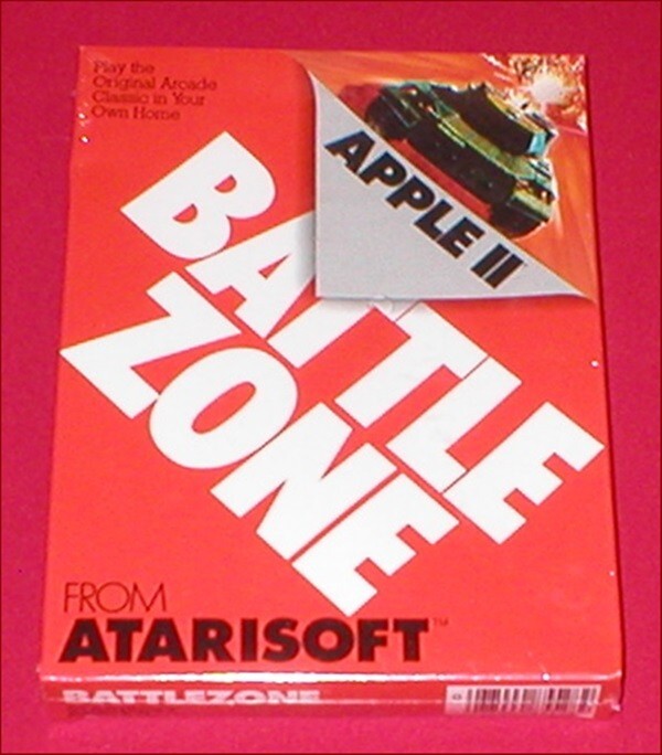 Battle Zone for the Apple II II+ IIe IIc IIgs Computer NEW SEALED