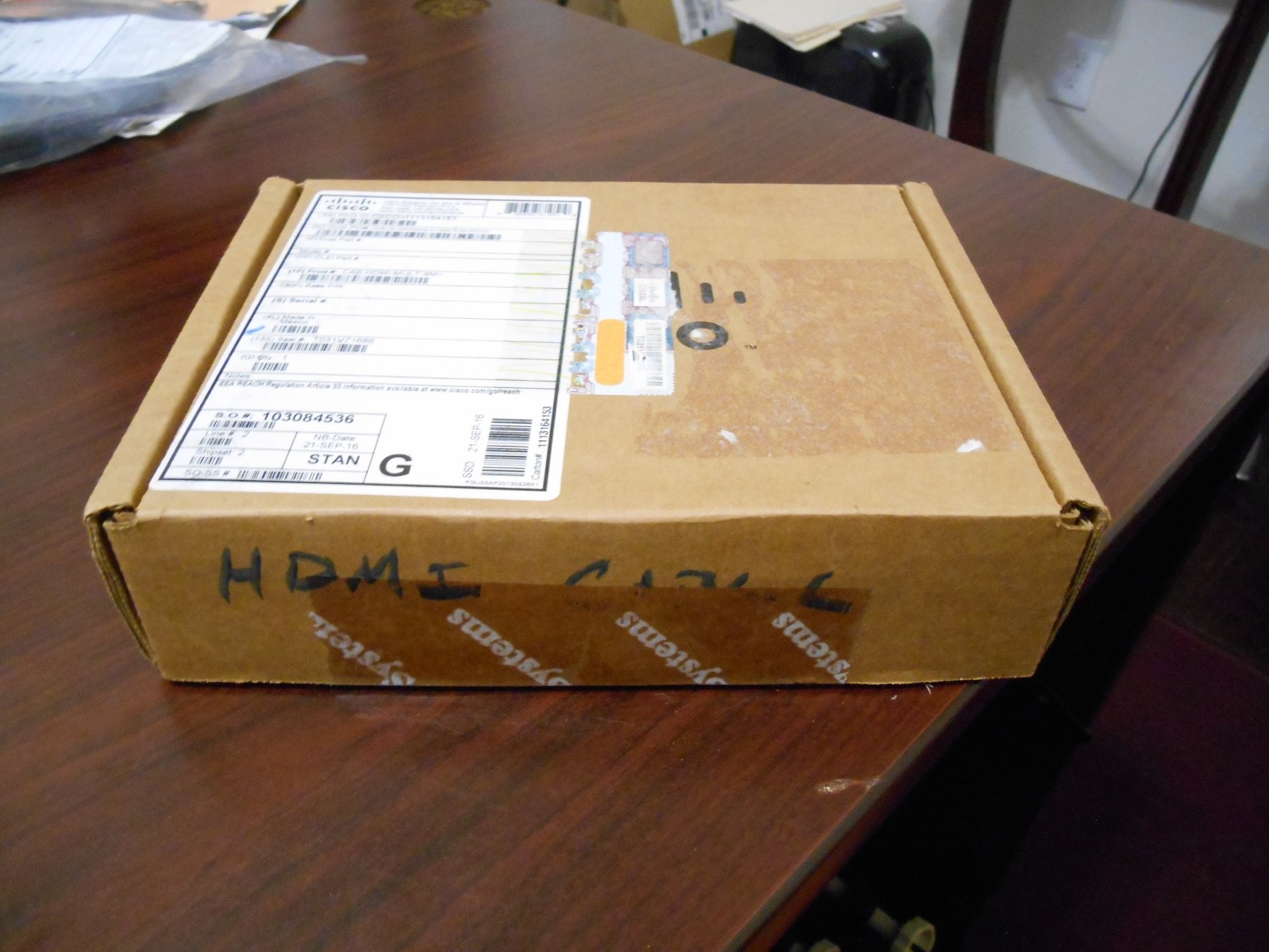 Cisco Multi-connector Presentation Cable, CAB-HDMI-MULT-9M