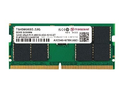 Transcend JetRAM DDR5 module 32 GB SO-DIMM 262-pin 4800 MHz / JM4800ASE-32G