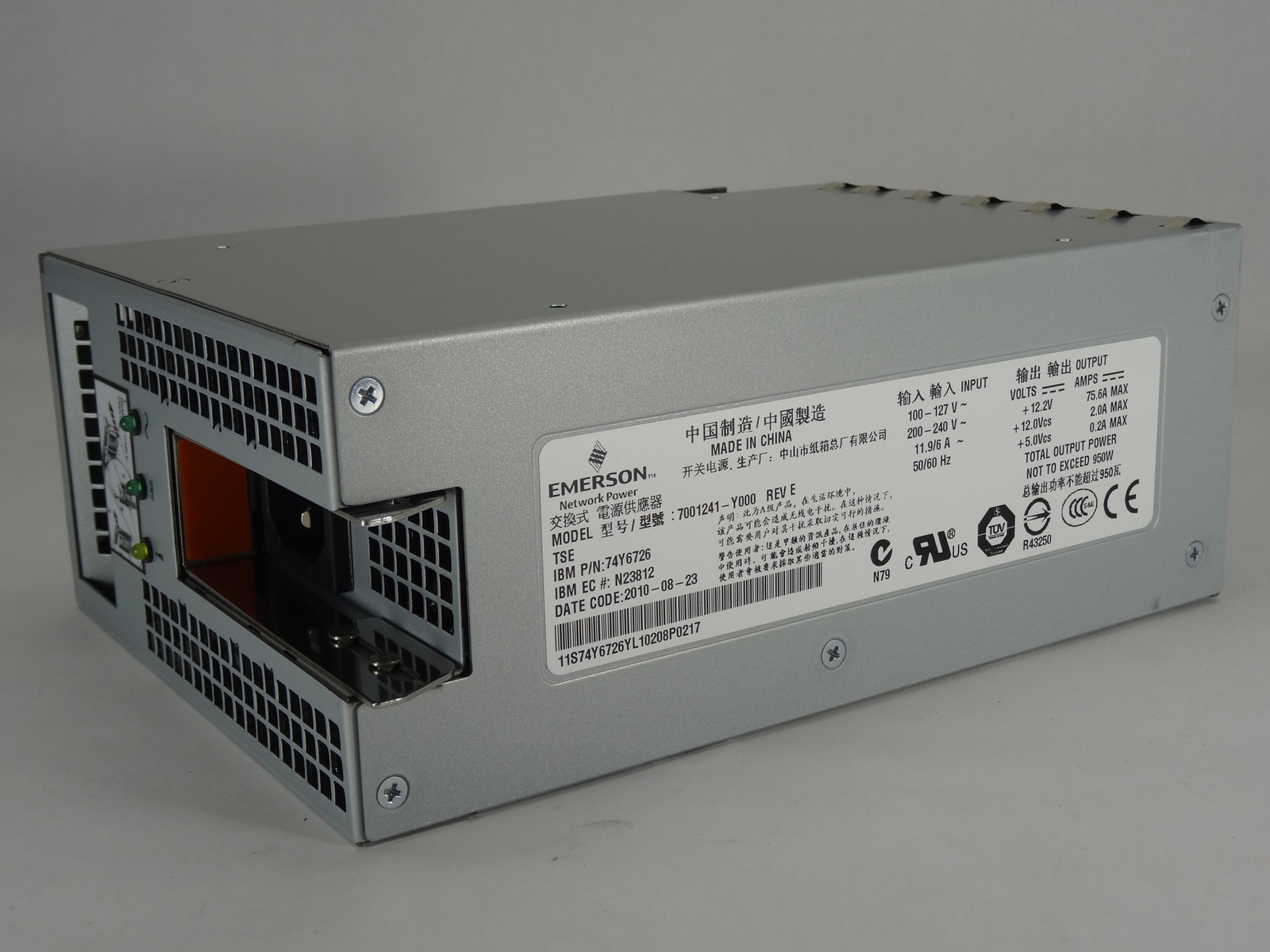 IBM 74Y6726 950W AC POWER SUPPLY