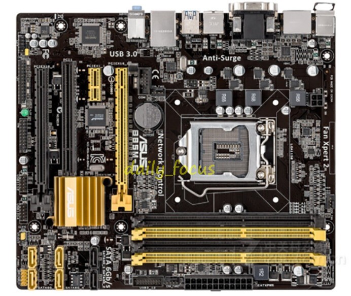 ASUS B85M-E Motherboard Socket LGA 1150 DDR3 Intel B85 MicroATX