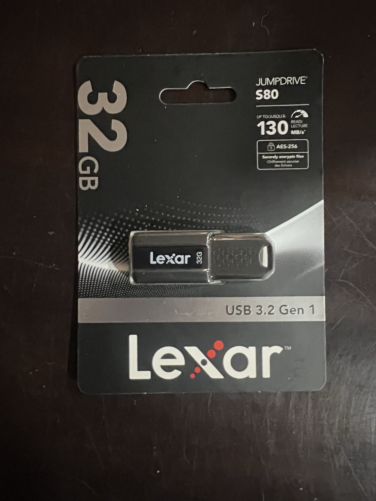 Lexar S80 USB 3.2 Gen 1 Flash Drive 32GB  NEW