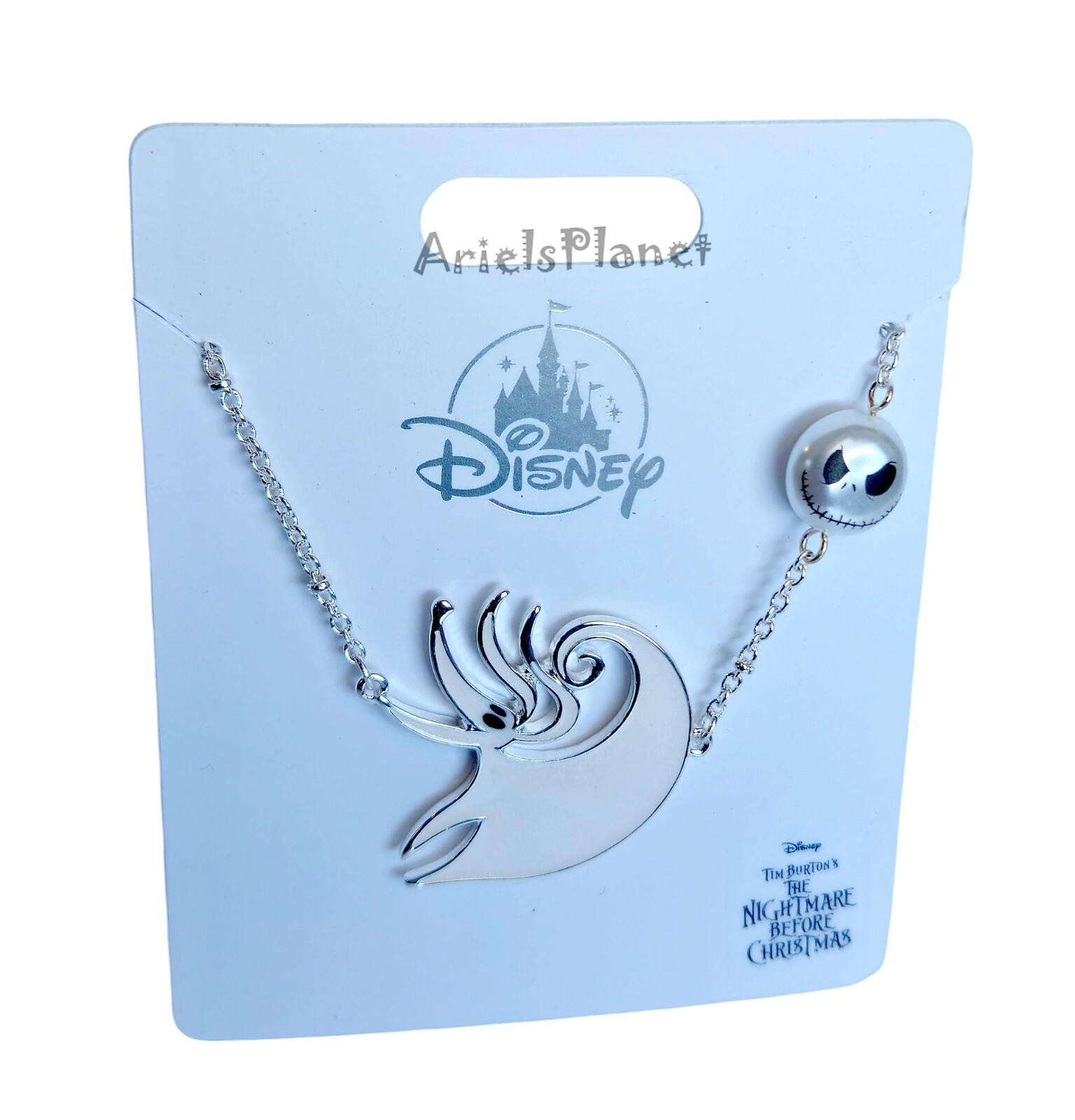 Disney Parks The Nightmare Before Christmas Zero Jack Skellington Necklace