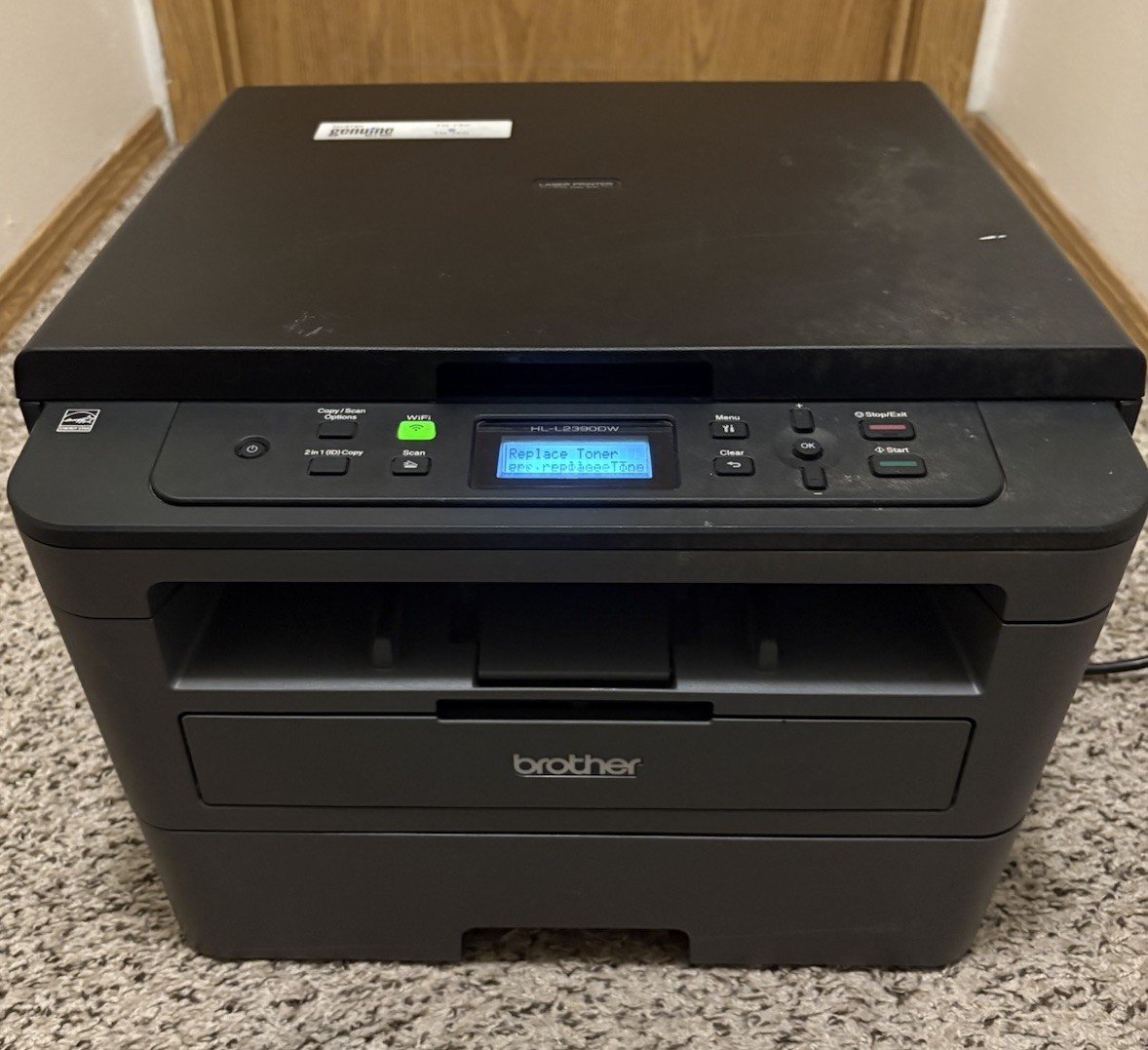 Brother HL-L2390DW Compact Monochrome Laser Printer  (UNTESTED)