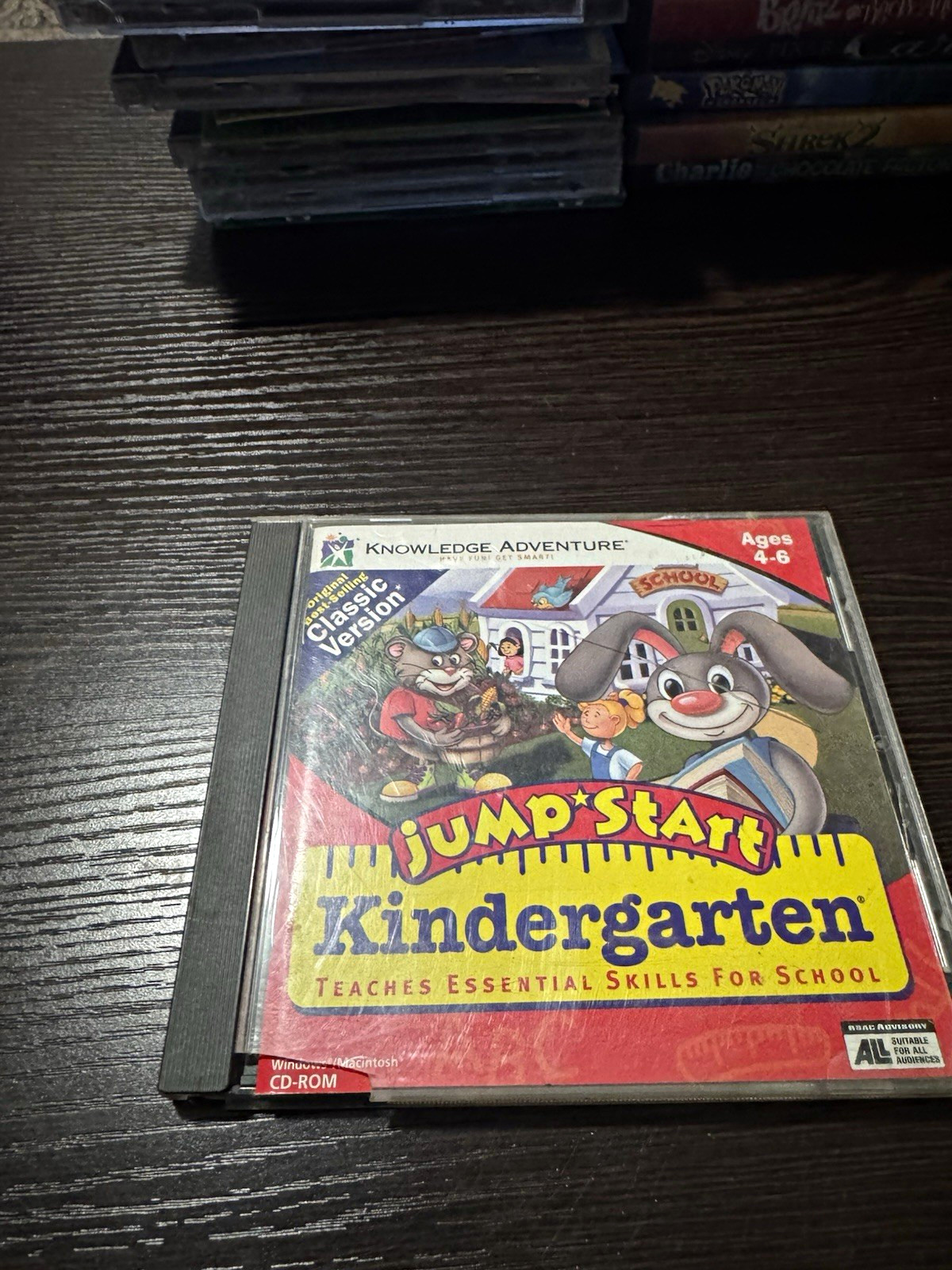 Knowledge Adventure JumpStart Kindergarten Classic Version CD-ROM Win/Mac