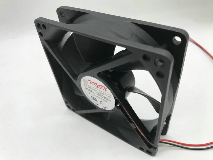 1X  2PIN Mute refrigerator cooling fan TD9025XS DC12V 0.08A 9CM 92*92*25MM