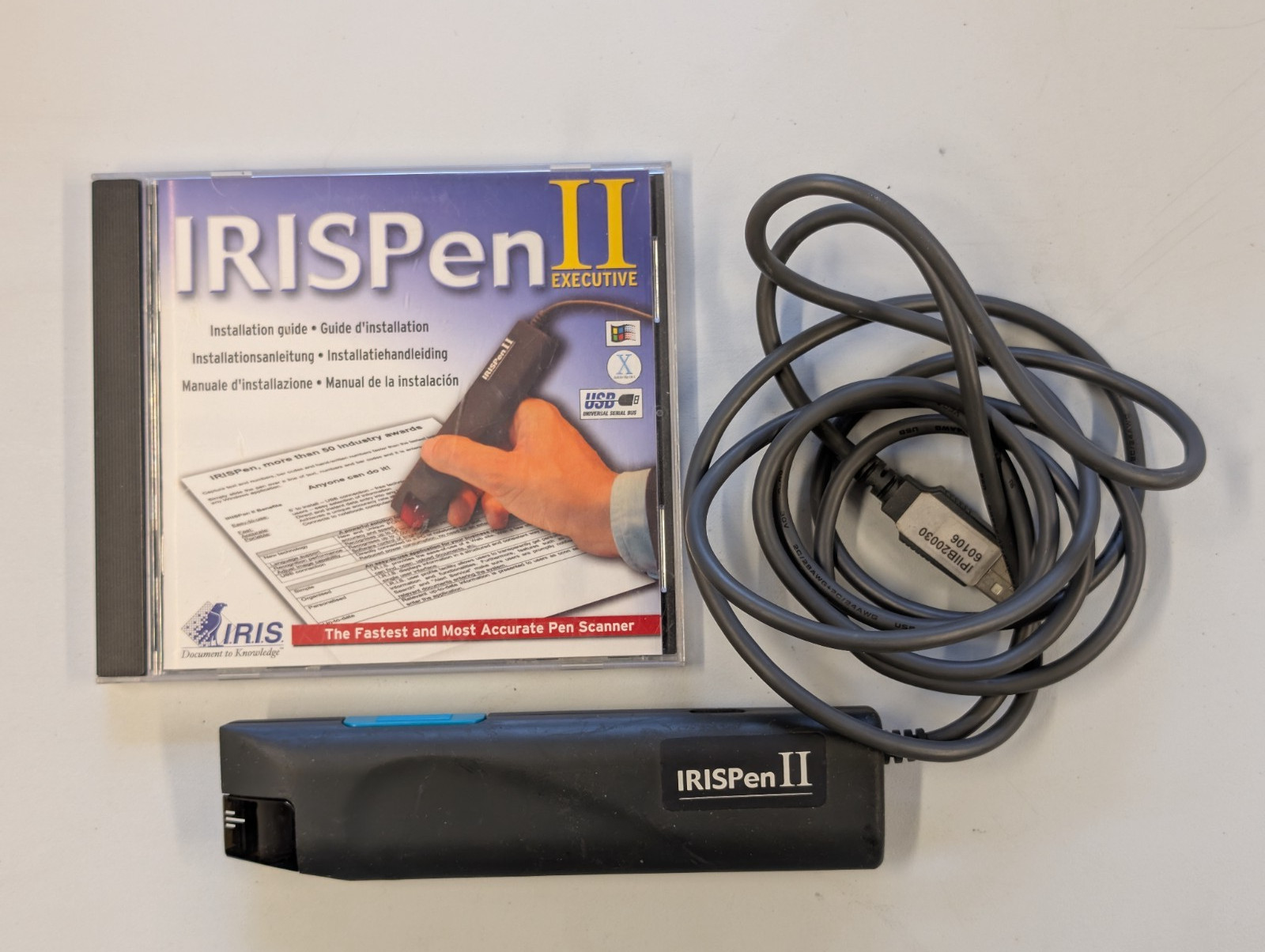 IRIS Pen II Executive handheld text scanner