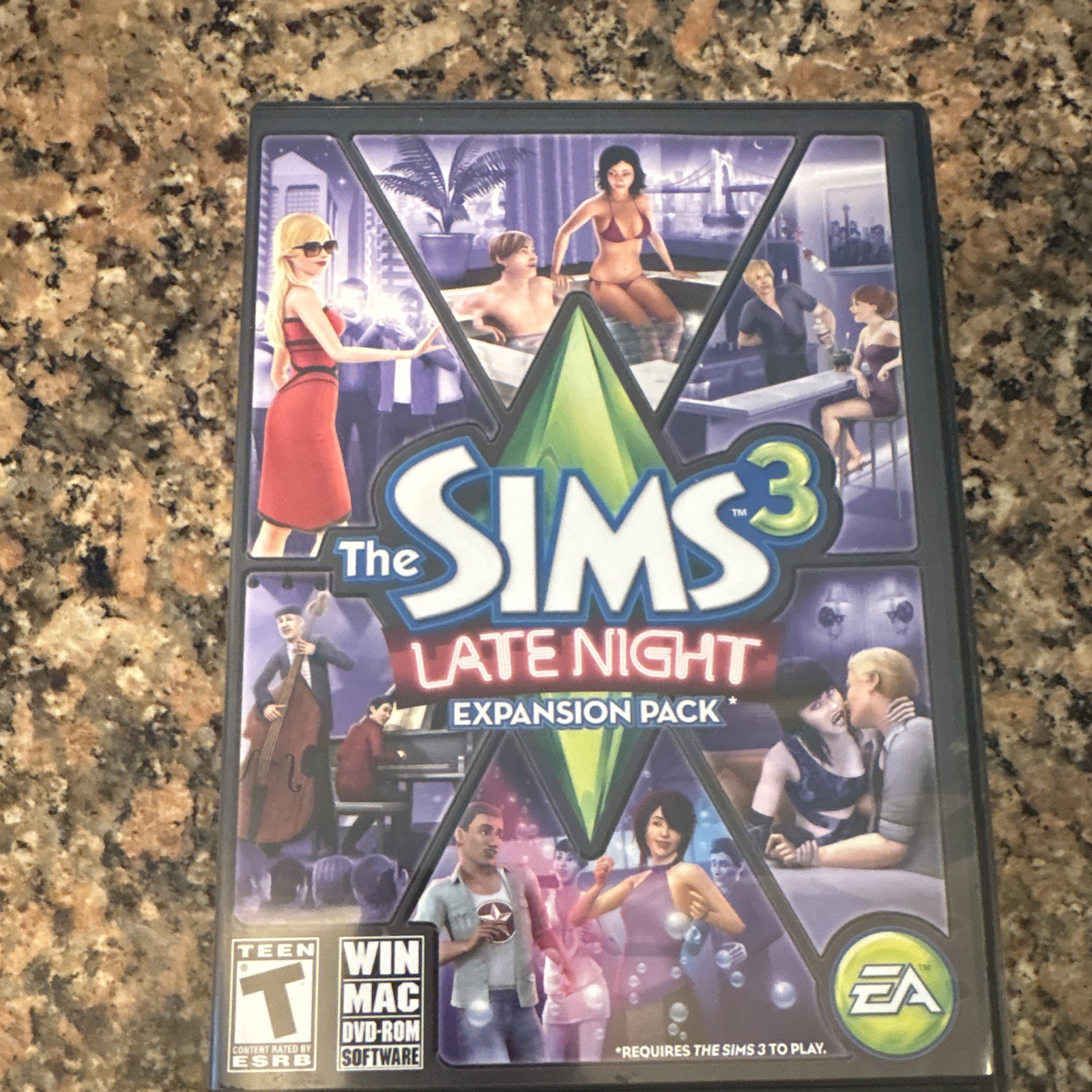 EA The Sims 3 Late Night Expansion Pack DVD-ROM Game READ DESCRIPTION 