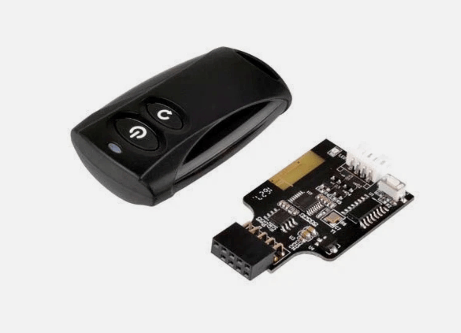 Silverstone SST-ES02-PCIE 2.4Ghz Wireless Computer Power and Reset Remote Switch