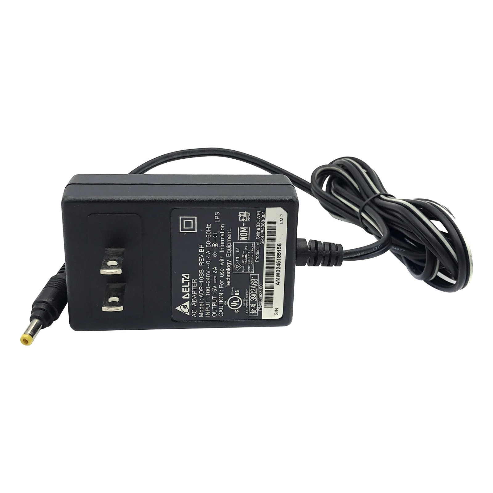 Original 5V Delta AC Adapter for Sharp Zaurus SL-C1000 C3000 C3200 B500 Charger