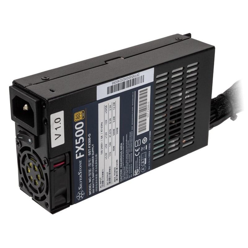 SilverStone FX500 Power supply (internal) ATX12V / Flex ATX 80 SST-FX500-G