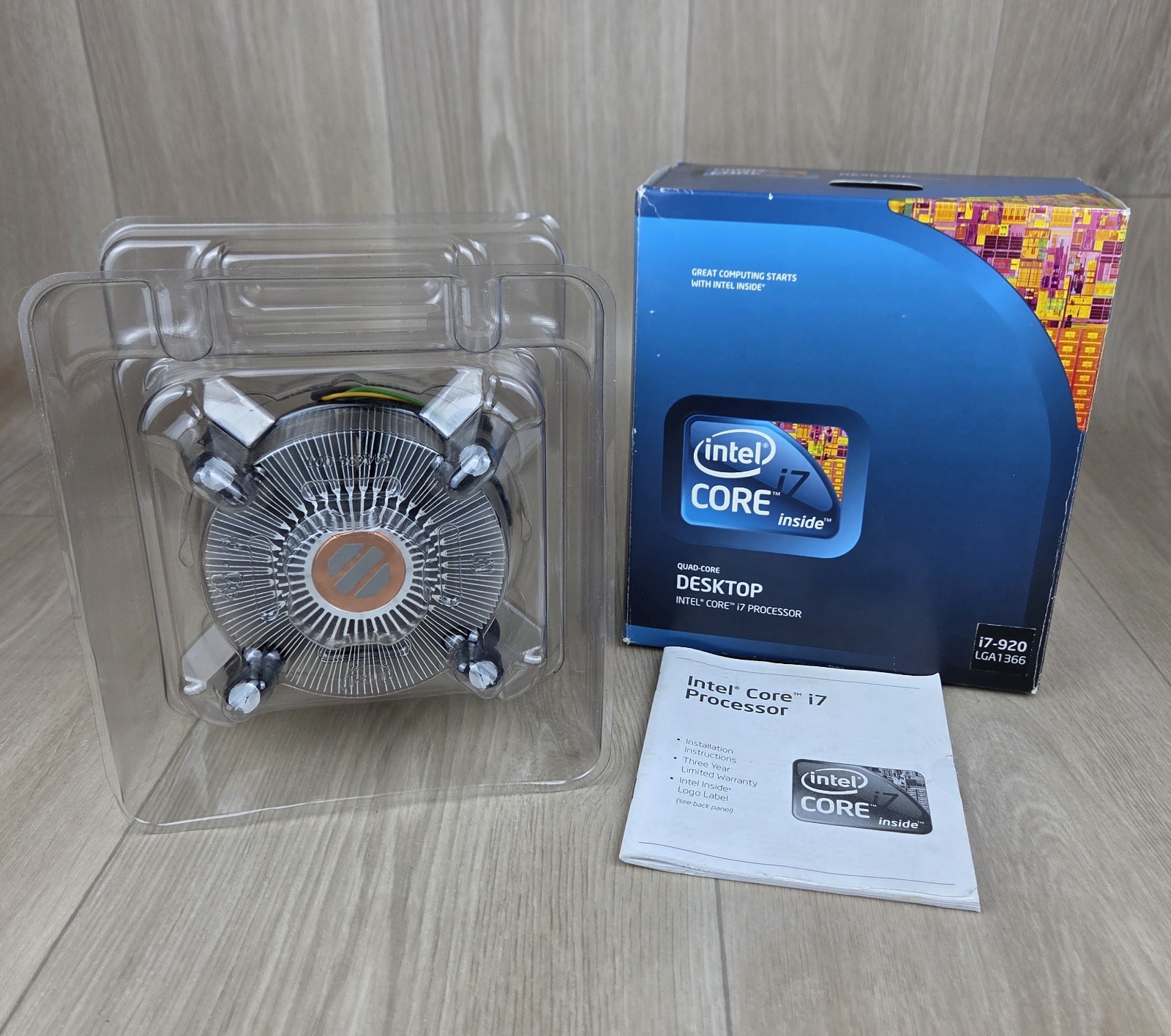 Intel Core i7-920 2.66GHz 4-Core LGA1366 8MB Cache BX80601920 SLBEJ Processor