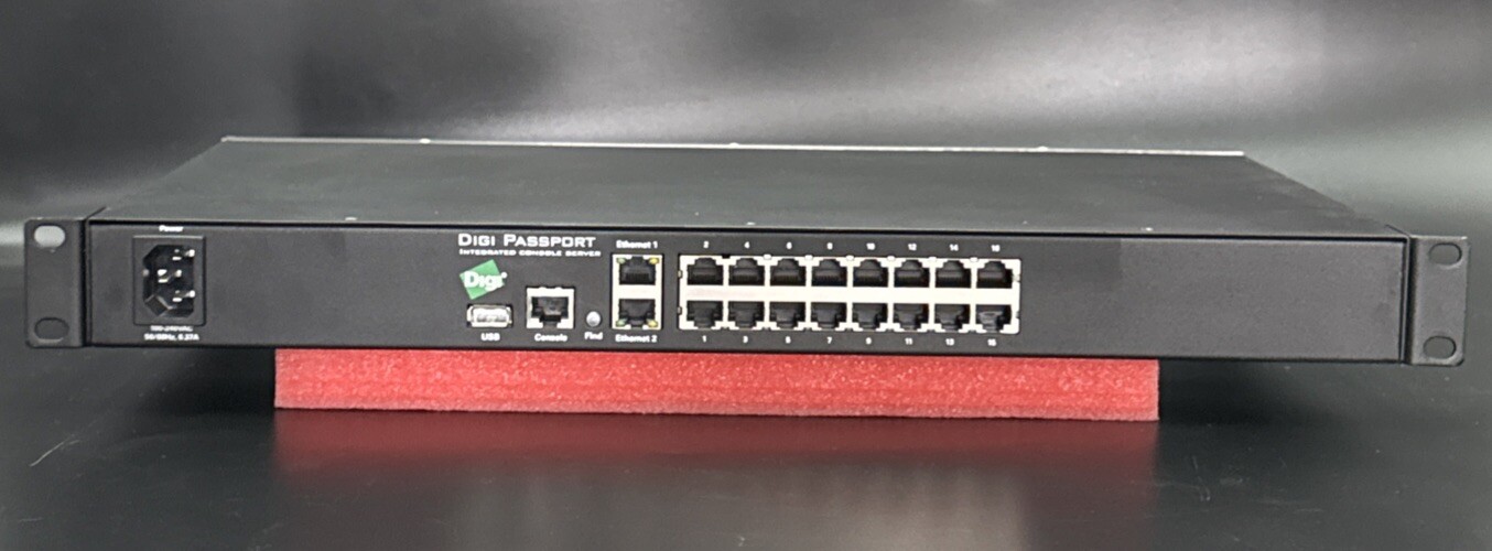 Digi Passport 16 Modem 16-port Integrated Console Server 50001350-02