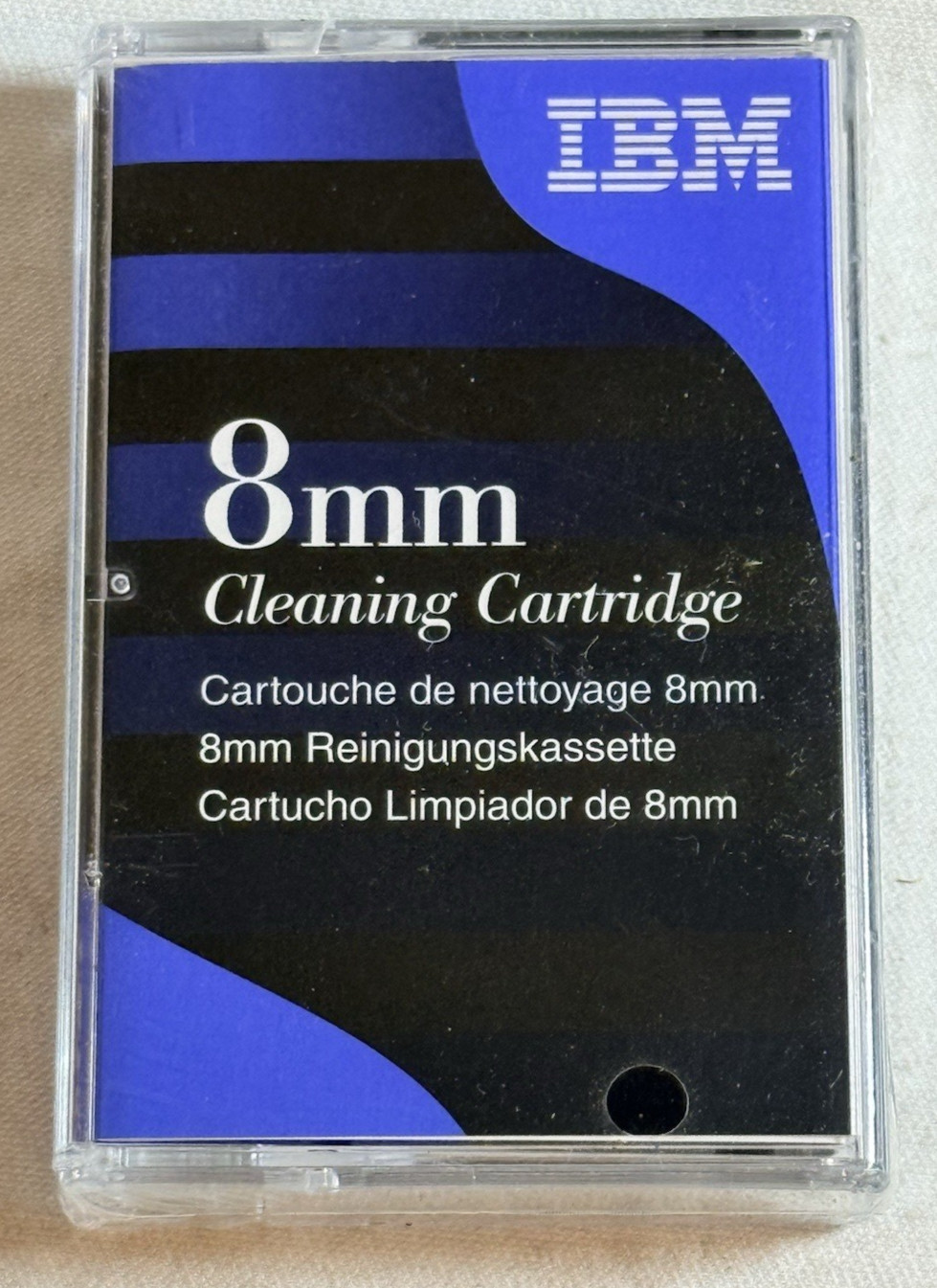 IBM 8mm Cleaning Cartridge 16G8467, Made in USA - NEW Sealed