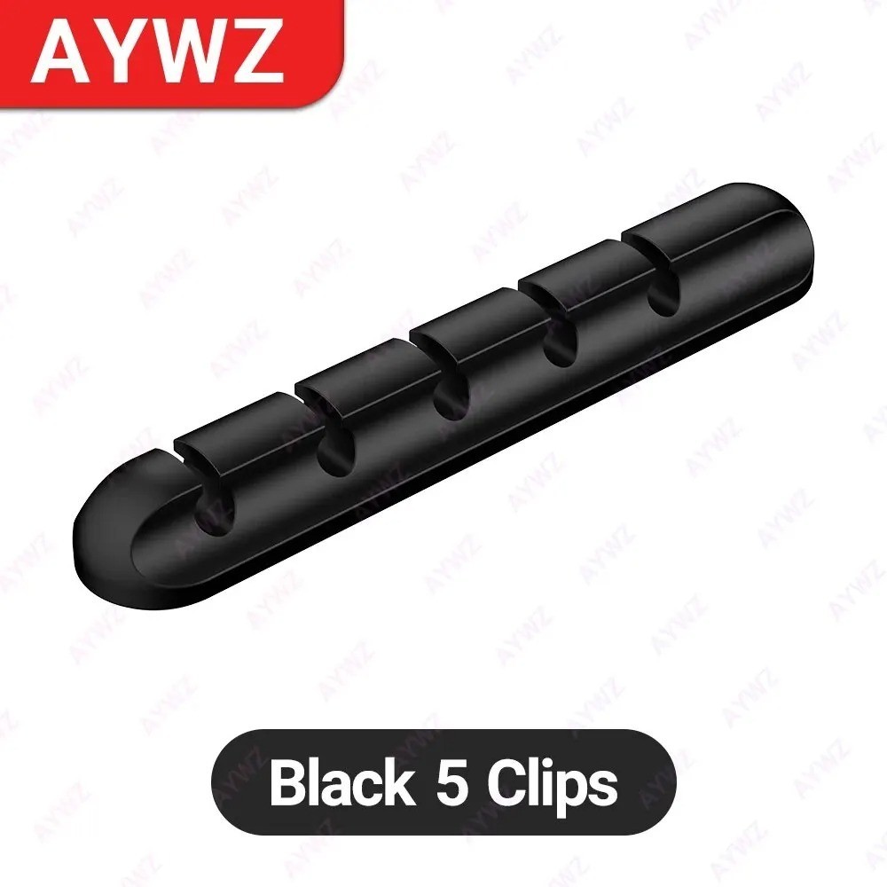 Adhesive Cable Clip USB Cord Organizer Holders for Desktop Charger Wire