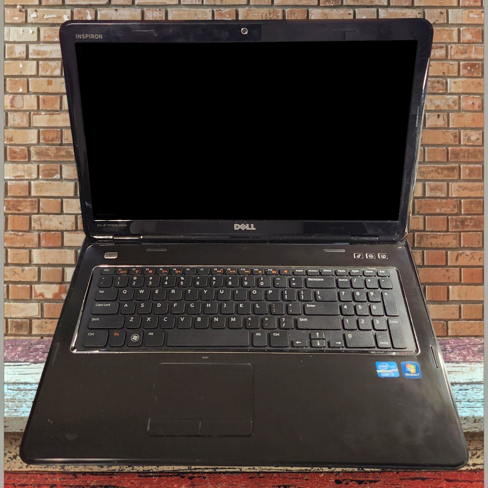 Dell Inspiron N7110 ~ Intel i3, Blue Lid, Incomplete / For Parts