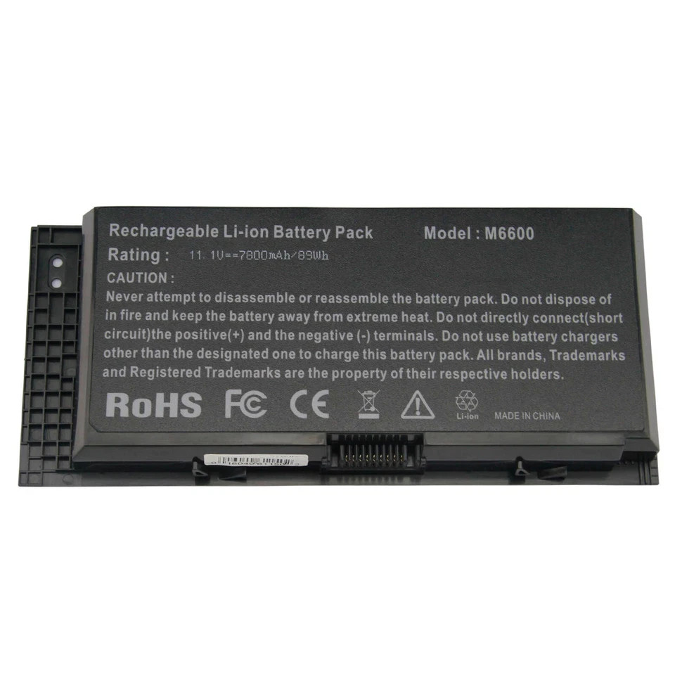 87Wh FV993 M6600 Battery for Precision M4600 M6800 M4800 FJJ4W 312-1176 312-117