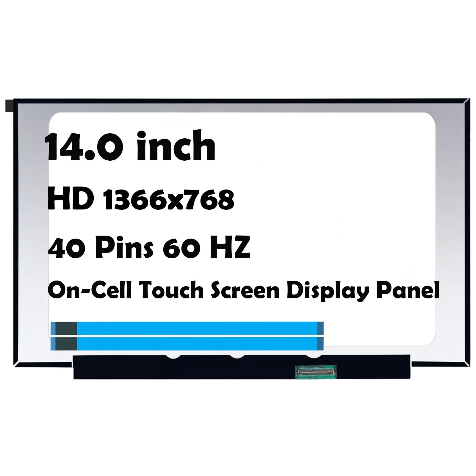 14" for HP Chromebook 14 14A-NA 14A-CA HD 40Pin LCD Touch Screen Display Panel