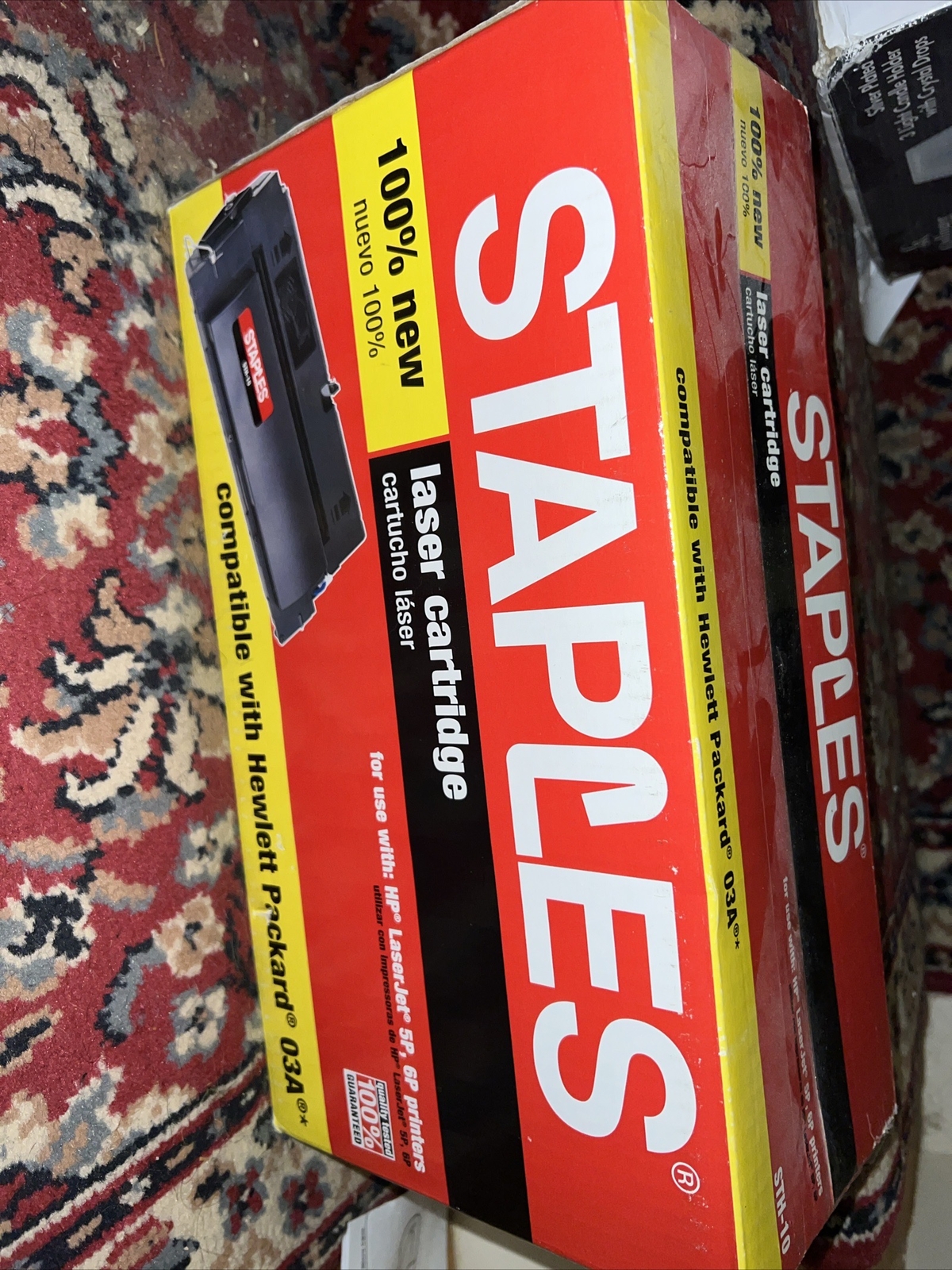 Staples Laser Cartridge Sth-10 Compatible with Hp O3a HP 5P 6P printers