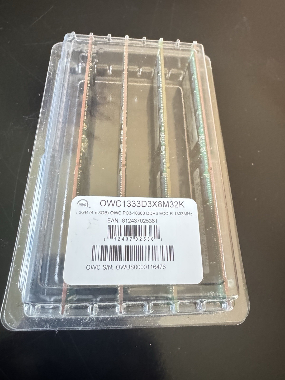OWC OWC1333D3X8M32K 32.0GB (4 X 8GB) 1333MHz DDR3 ECC-R