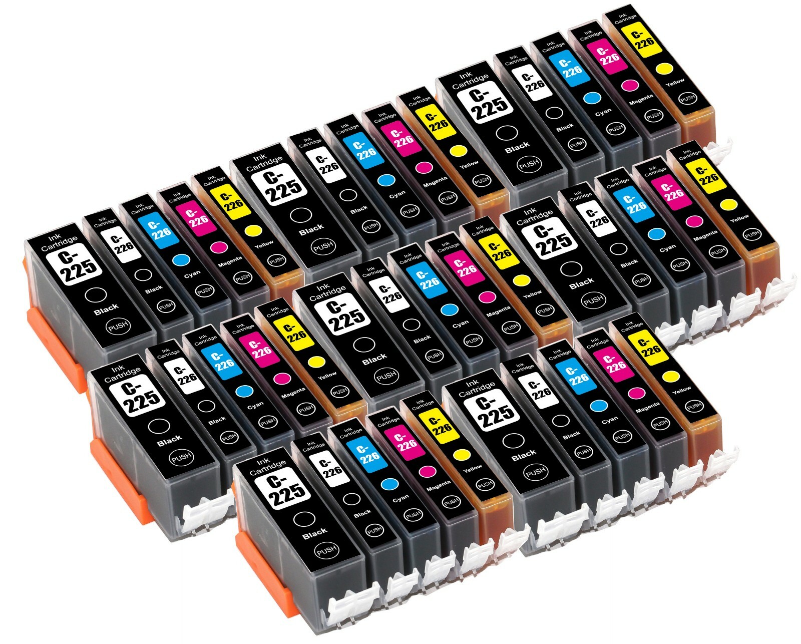 40 PK Premium Ink Cartridges for PGI-225 CLI-226 Canon iP4920 MG5320 MX882 iX652