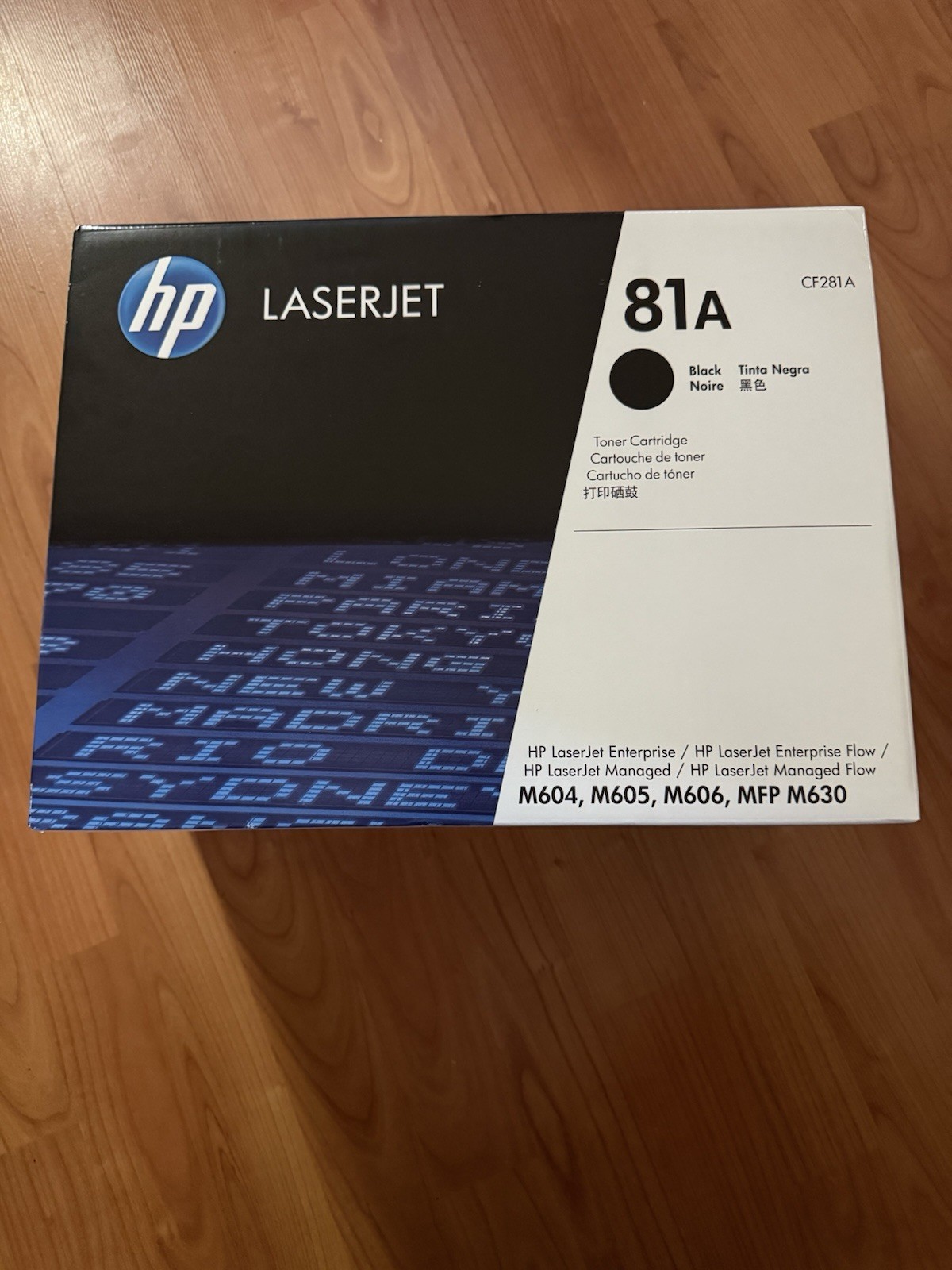 HP 81A (CF281A81A) Black Ink Cartridge
