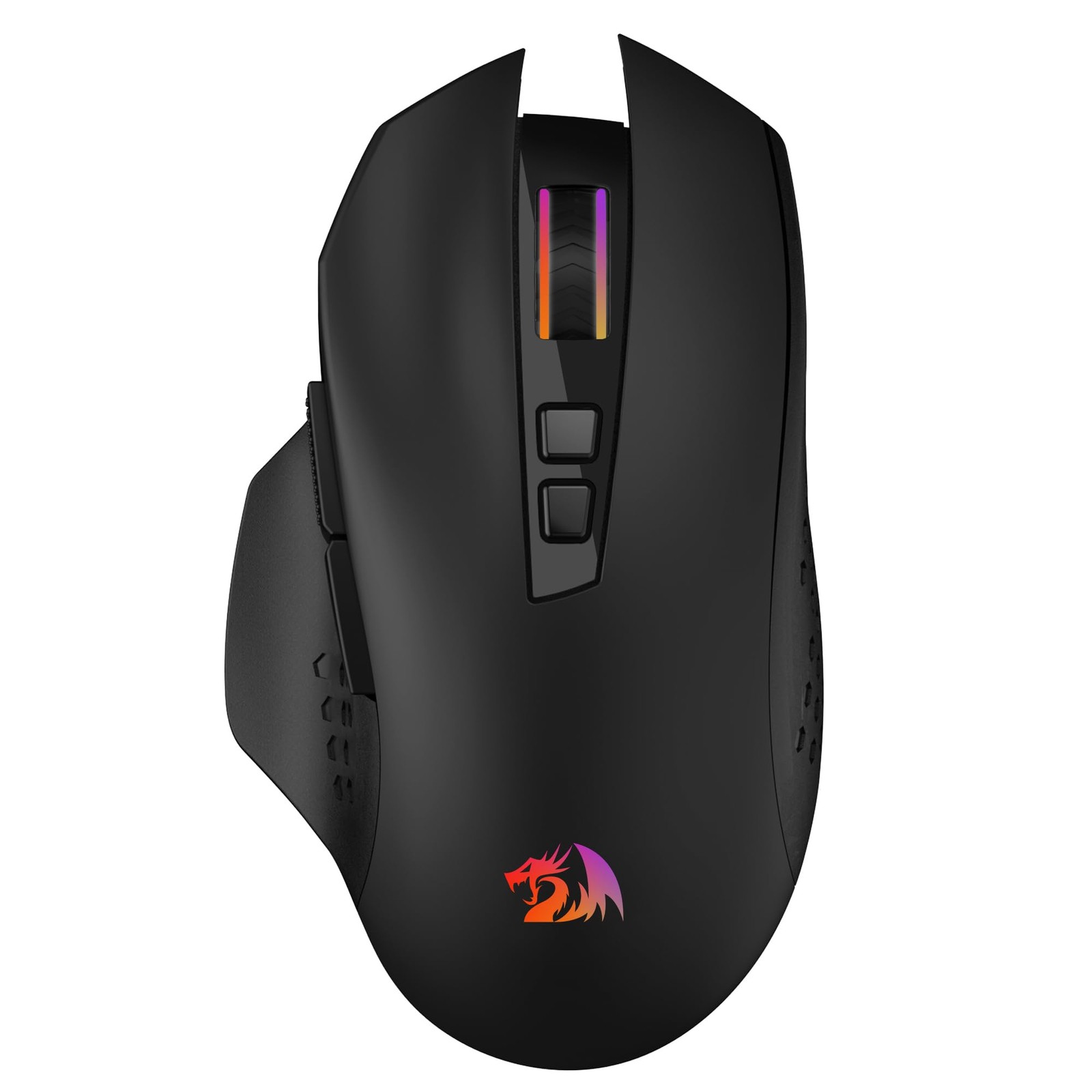 M656 MAX 3-Mode Wireless RGB Gaming Mouse 10000 DPI Remapping Keys