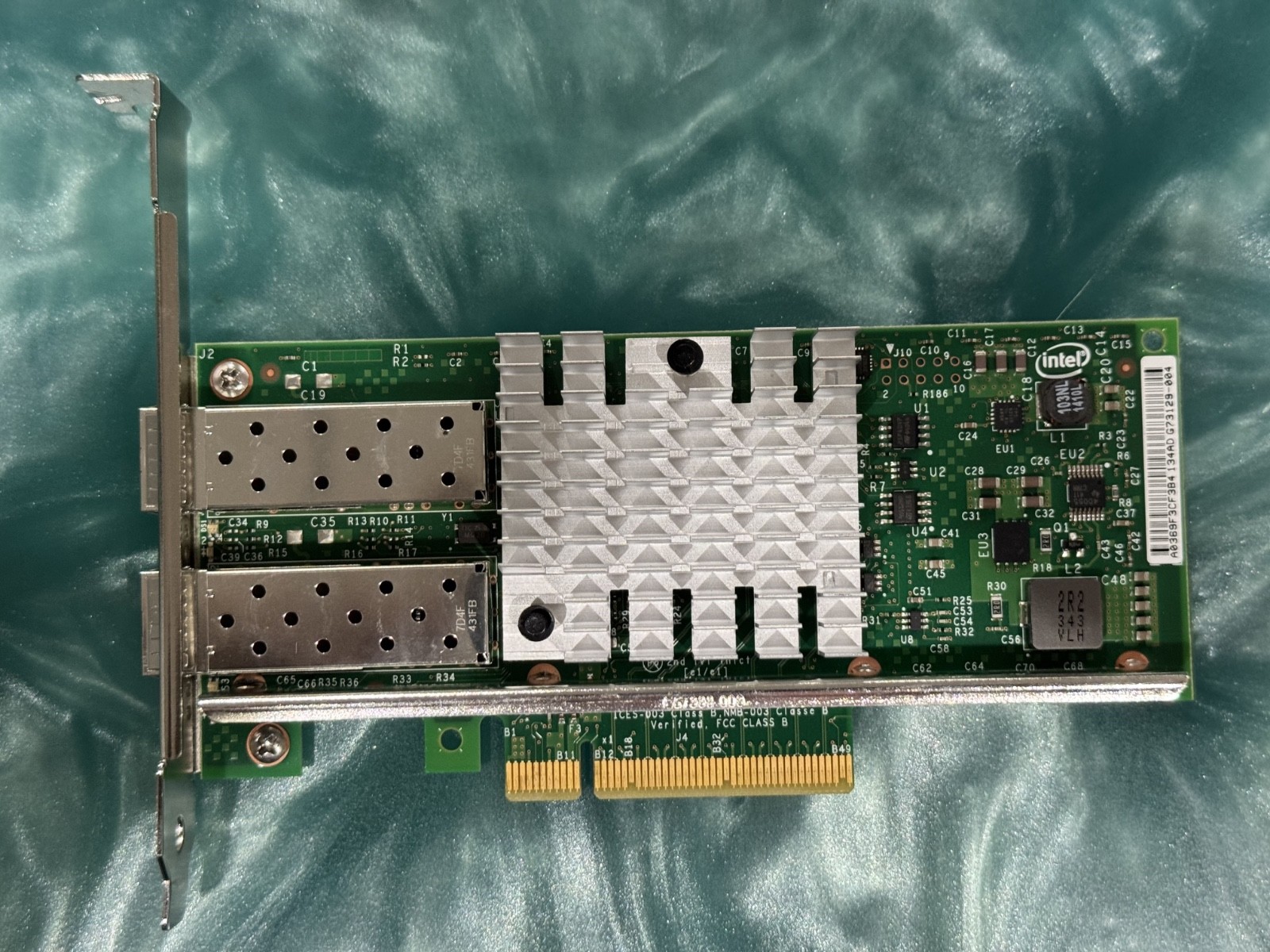 DELL Intel X520-DA2 10Gb SFP+ Dual Port PCI-e Network Adapter Card Dell 0XYT17