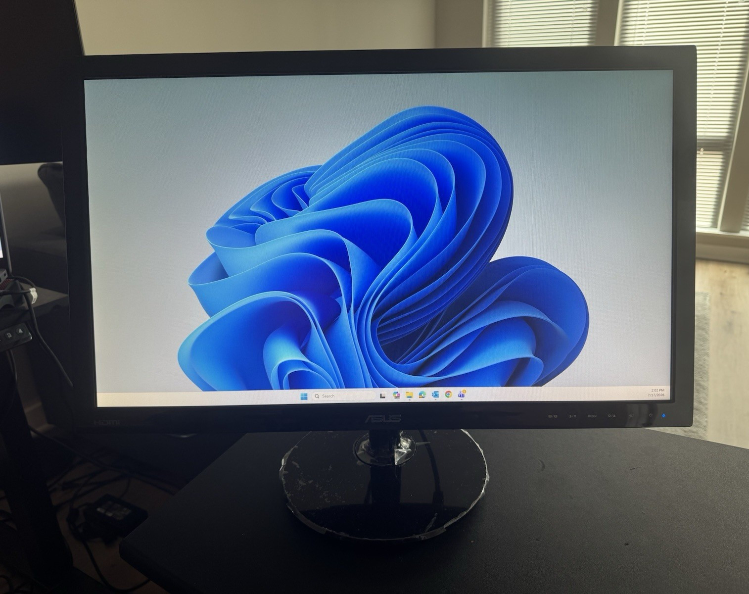 ASUS VS248H-P 23.8in FHD LCD Monitor HDMI DVI VGA Black with cables