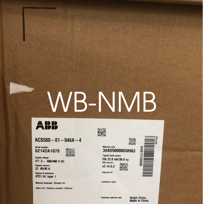 ACS580-01-046A-4 brand new 22KW ABB frequency converter FedEx or DHL