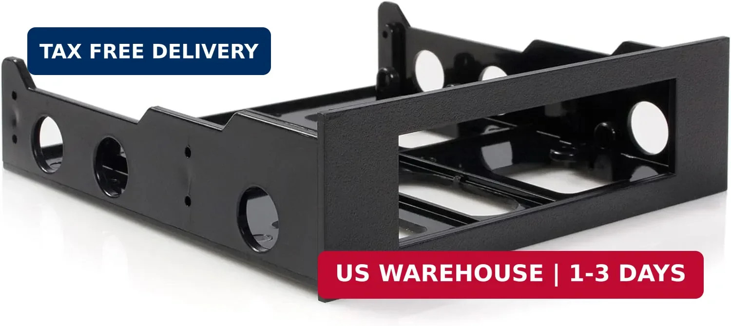 StarTech.com 3.5" to 5.25" Front Bay Mounting Bracket w/ Mounting Screws (BRACKE