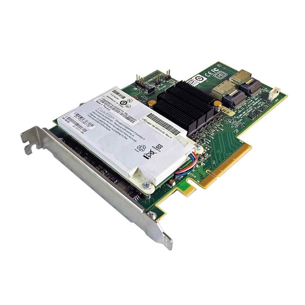 LSI IBM MR SAS 8708E 3Gb/s PCIe x8 RAID Controller +BBU +SAS Cable FRU 43W4297