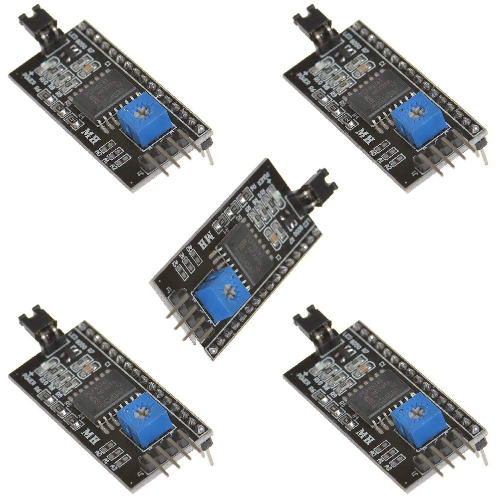 I2C Serial Interface Board LCD1602 LCD2004 Adapter PCF8574 Arduino 5 PCS