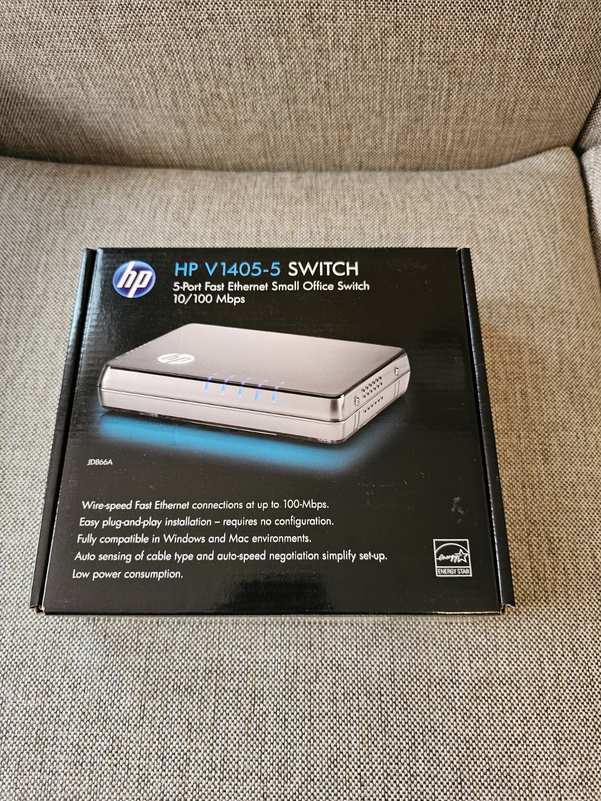 HP V1405-5 Switch Opened Box