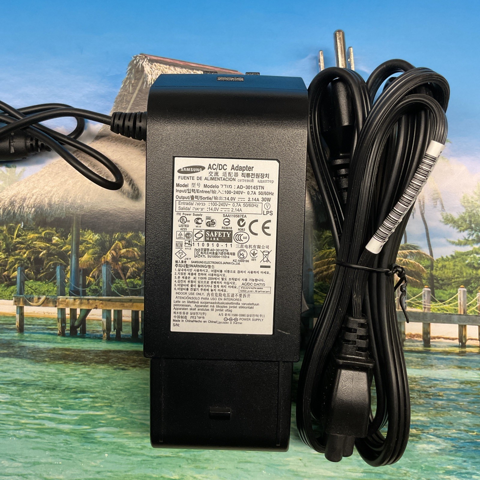 LOT OF 20 SAMSUNG 30W AC Adapter 14.0V 2.14A AD-3014STN FOR SAMSUNG Monitor