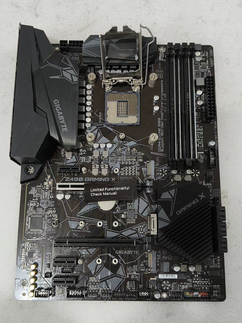 GIGABYTE Z490M GAMING X LGA 1200 Intel Z490 Micro-ATX Motherboard