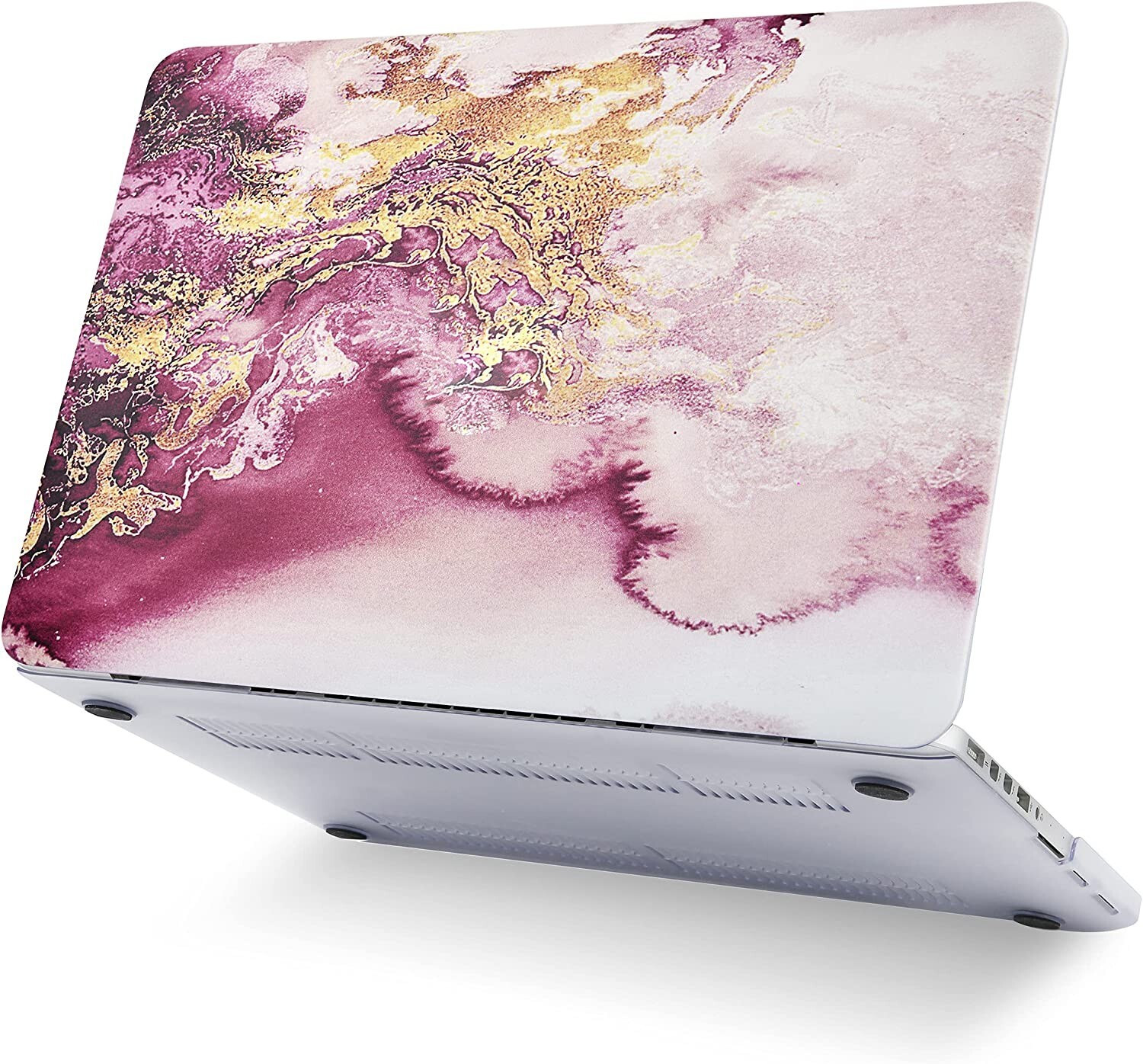 Plastic Hard Case Shell & Keyboard Cover For Apple MacBook Air 13 A1466  A1369