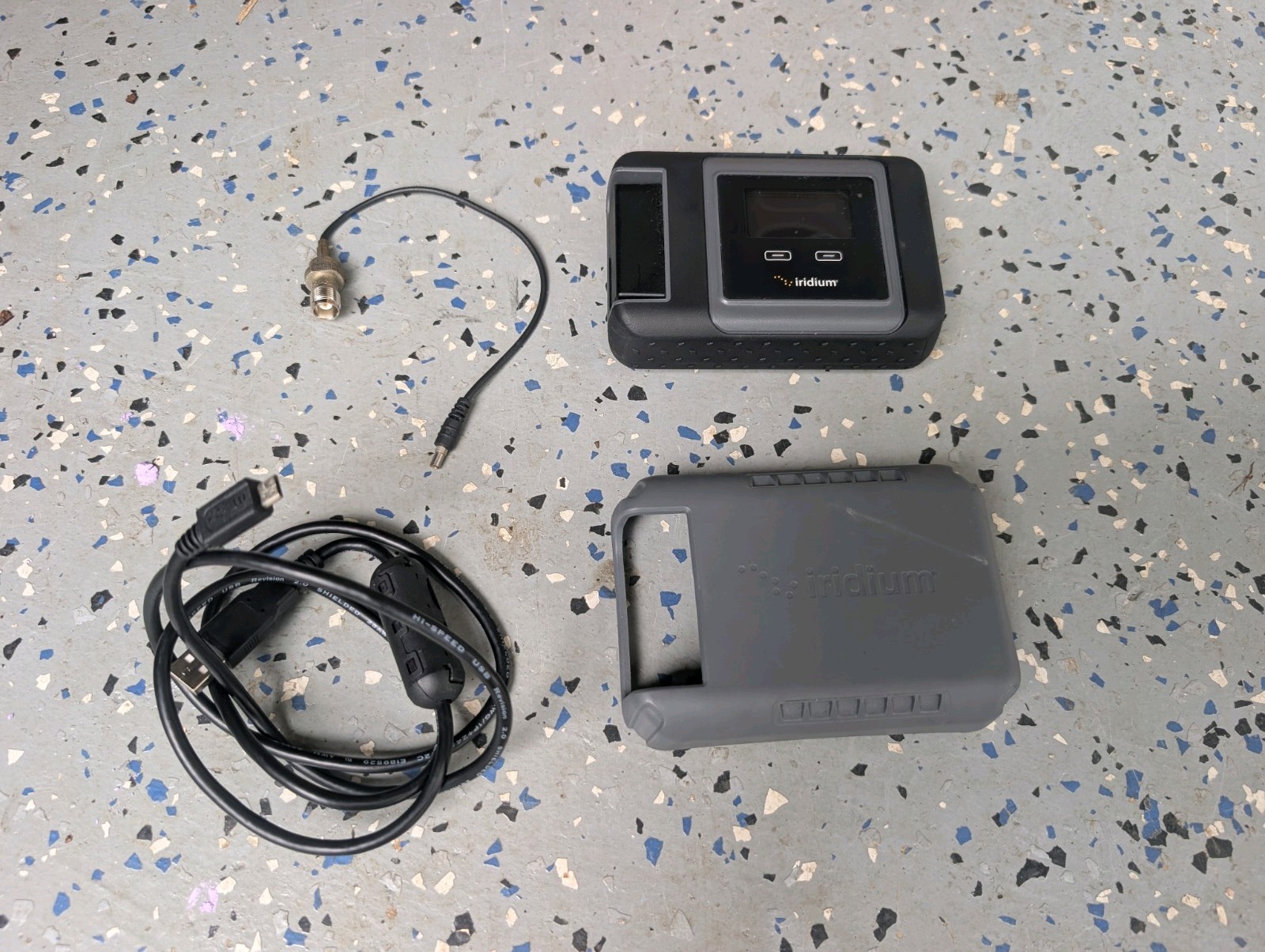 Iridium Go Satellite Wi-fi Hotspot. Base unit