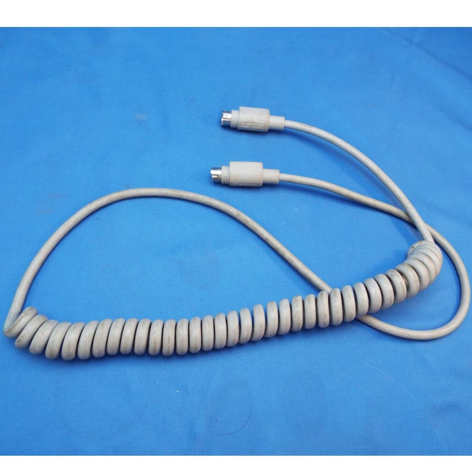 Apple 590-0361-B ADB Coiled Keyboard Cable Genuine Vintage -NP40