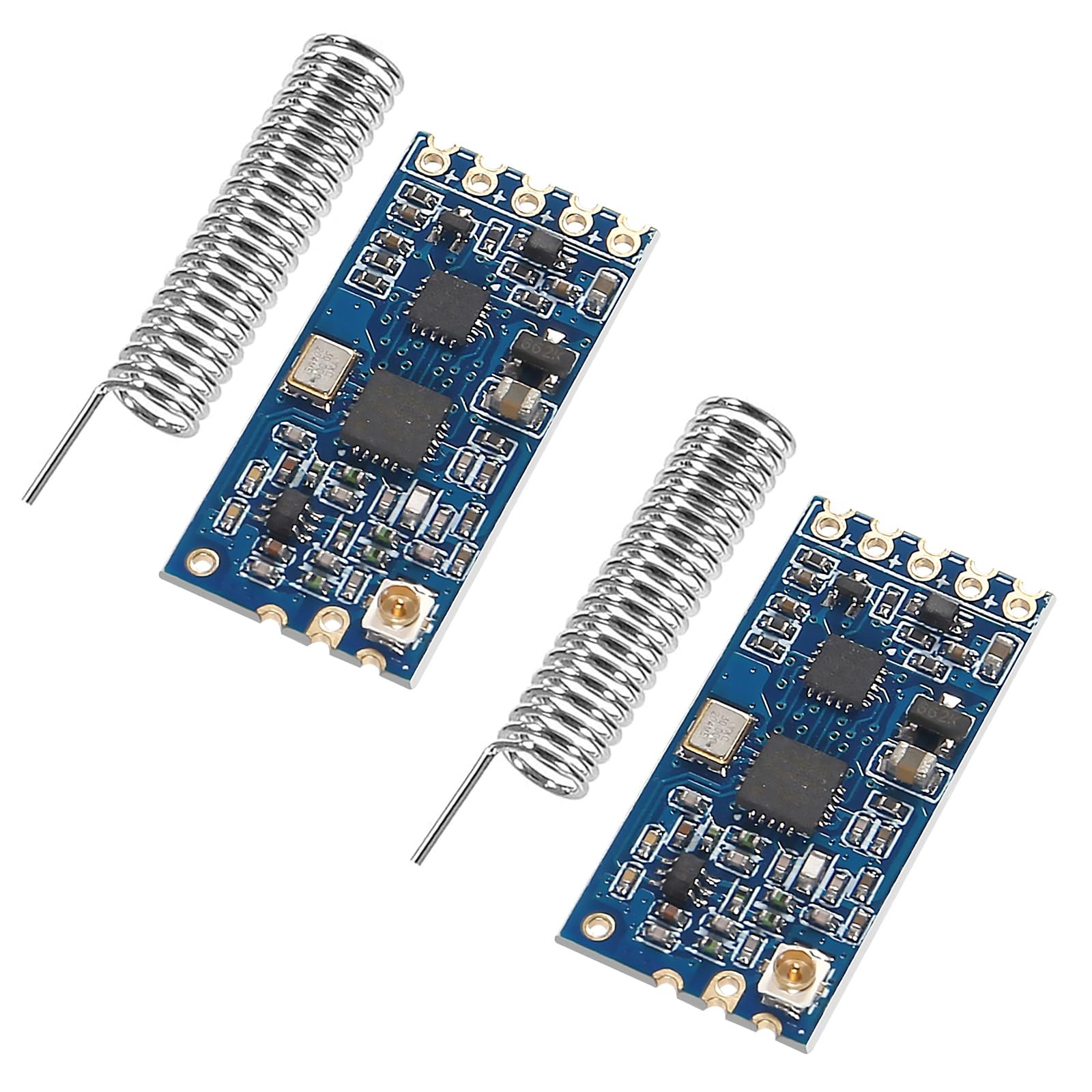 2 PCS HC12 433Mhz SI4463/SI4438 Wireless Serial Port Module 1000M Antenna