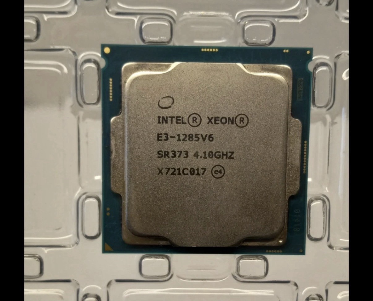 INTEL XEON E3-1285 SR373 V6 4.10GHz 4-CORE 8 MB LGA 1151 CPU PROCESSOR
