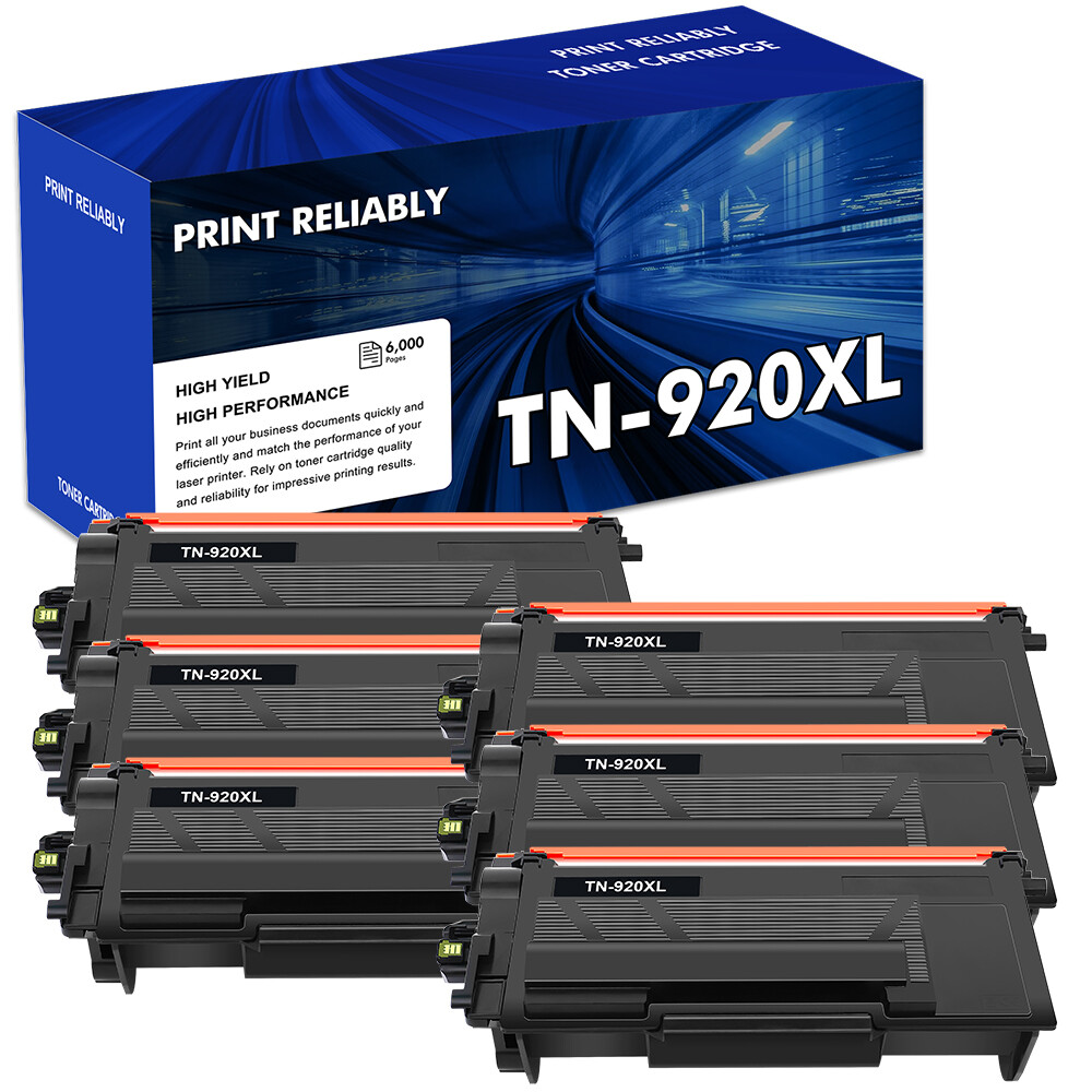 6x High Yield Compatible With Brother TN920 TN920XL Toner HL-EX415DW MFC-EX915DW