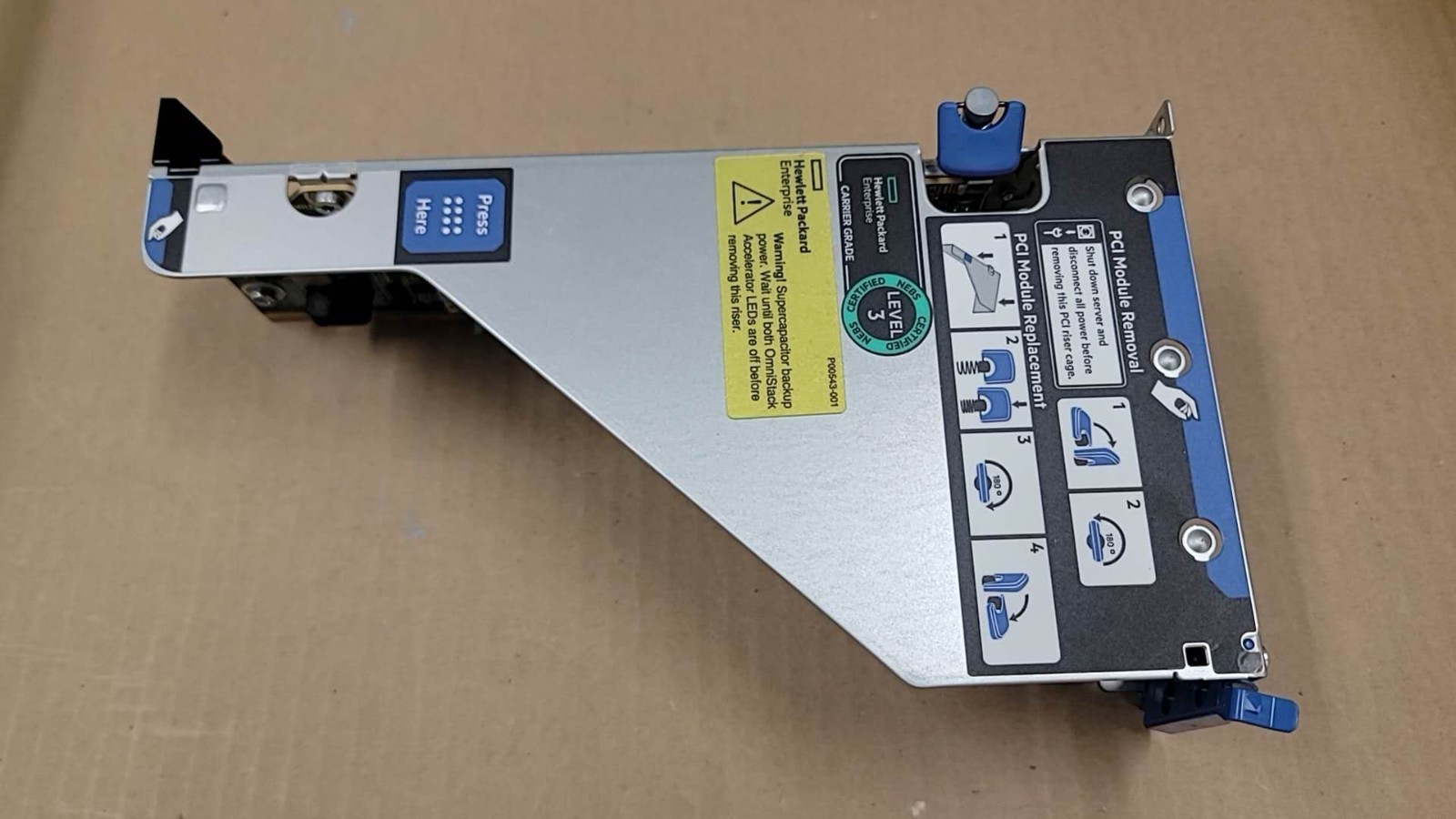 HPE ProLiant DL380 Gen10 877496-001 809461-001 871820-002 PCI Riser Cage/Card