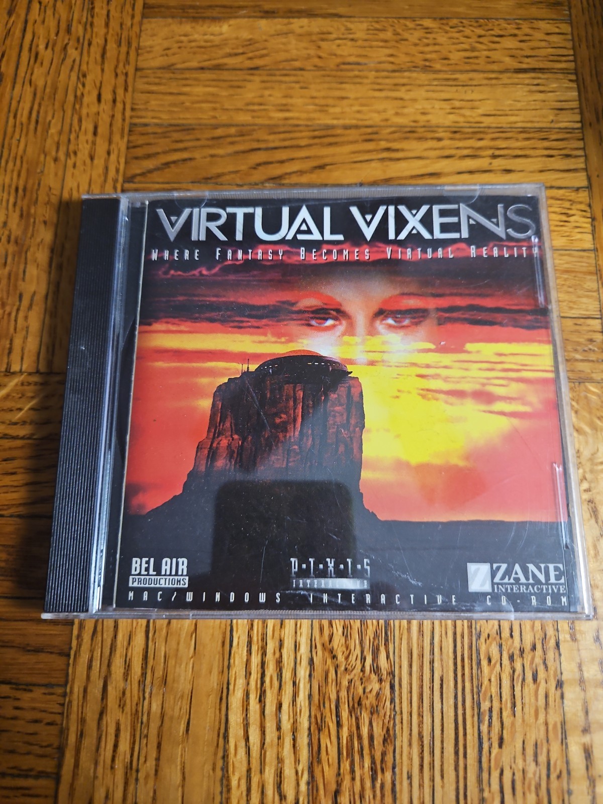 Virtual Vixens Windows Pixels Interactive Pc Game 1994 Rare 