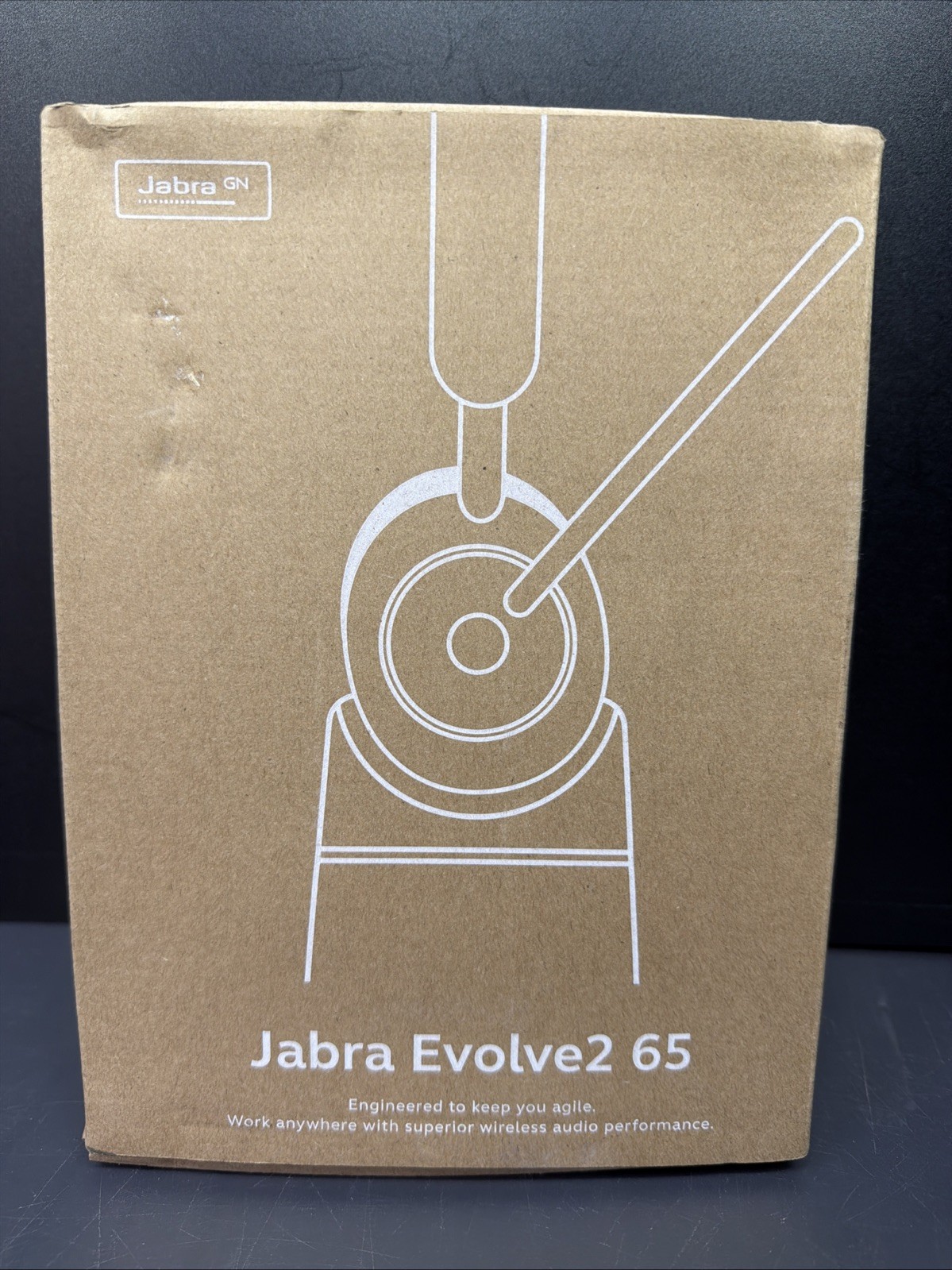 Jabra Evolve2 65 Stereo Wireless Headset (MS Teams, USB-A) - Black