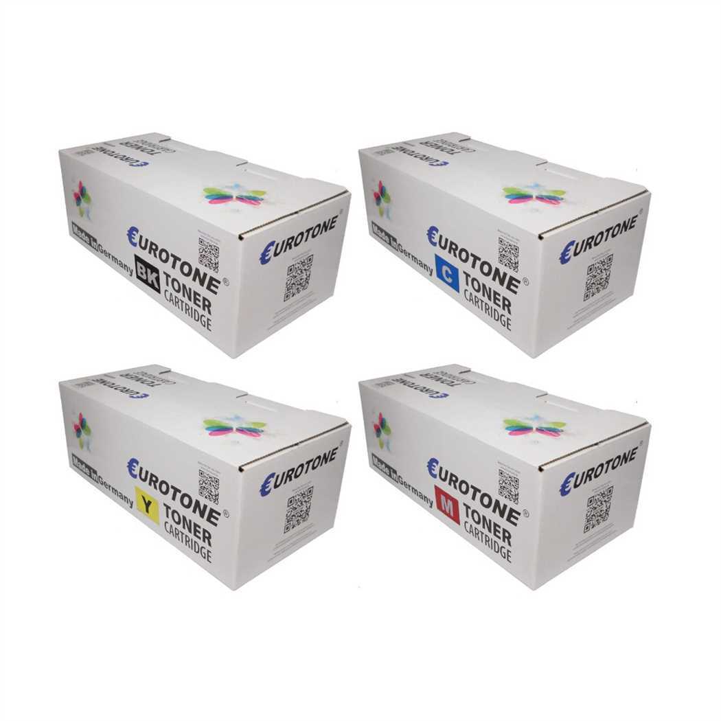 4x Eco Eurotone Toner for Triumph-Adler 3206Ci 3207Ci Ca. 15.000/25.000 Sides